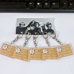 CORTIS ID Photo Pendant Keychain Set