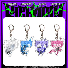 AE "Rich Man" Guitar Pick Acrylic Keychain