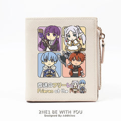 Anime Short Zipper Wallet