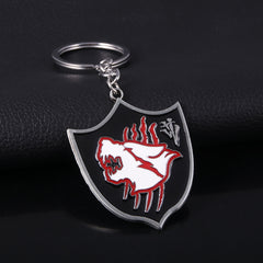 Game Metal Badge Keychain Pendant