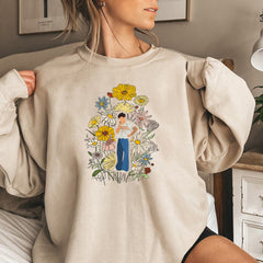 Cute Girls Casual Round Neck Sweatshirt
