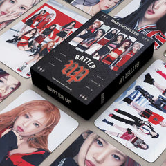 55 KPOP BATTER UP Album LOMO Card