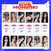 KPOP LOVE MONSTERS FC Photocard