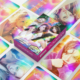 124PCS IDLE WE MADE Holographic Photocard Stickers