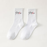 KPOP Cotton Medium Tube Socks 12 Pairs