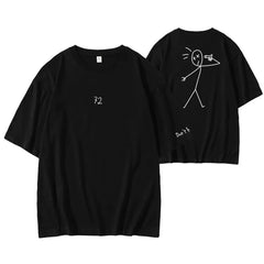 Haechan Jaemin Same Cotton Printed T-shirt