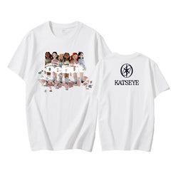 KPOP Pattern Printed Short Sleeve Tee