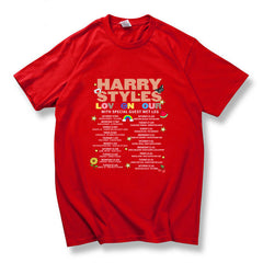 Casual Letter Printed Short Sleeve Sports T-Shirt