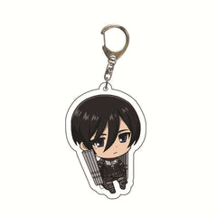 AOT Acrylic Keychain Pendant 8PCS