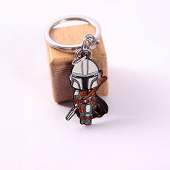The Mandalorian Necklace Keychain Pendant