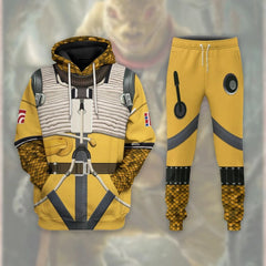 Unisex Trendy Mandalorian COS Hoodie and Pants Co-ords