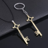 Trendy Anime Keychain Necklace
