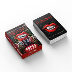92PCS BM PSYCHO Photocard Sticker