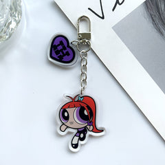 NJZ "Get UP" Acrylic Keychain Pendant
