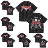 KPOP Evil Skz Print Summer Short Sleeve Tee