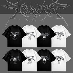 KPOP Album Logo Black and White T-shirt