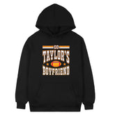 Women's Taylor's Boyfriend Print Loose Hoodie