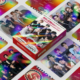 124PCS EN- Album Holographic Photocard Sticker