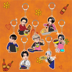 KPOP NI-KI Acrylic Keychain Pendant