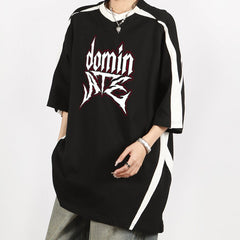 Unisex Kpop Printed Short-sleeved T-shirt