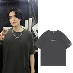 Trendy SUGA D-DAY Half-sleeved Loose T-shirt