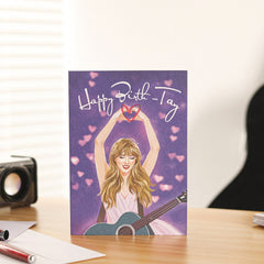 3D Taylor Greeting Birthday Card