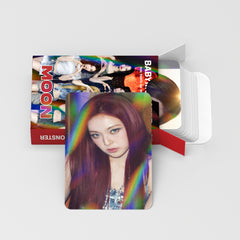 30PCS BM MOON Holographic Photocards
