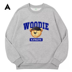 Yeri Casual Graphic Crew Neck Sweatshirt
