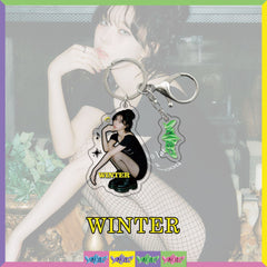 æ "MY WORLD" Keychain