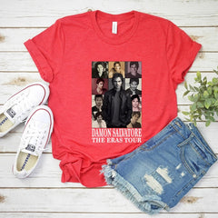 Damon Salvatore The Eras Tour T-shirt