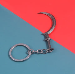Game Sickle Keychain Pendant