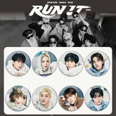SKZ Tour "RUN IT IN JAPAN" Badge Keyring Set