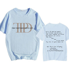 Casual TTPD Printed Pullover T-shirt
