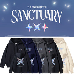 KPOP TheStarChapter SANCTUARY Printed Hoodie Jacket