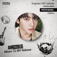 "Sequence 01 Curiosity" Trailer Photo Badge Keychain