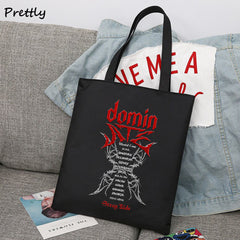 Kpop Logo Zipper Canvas Bag