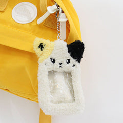 KPOP Cat Plush Coin Purse Card Bag