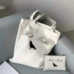 2-Piece TVD Tote Bag with Cosmetic Bag