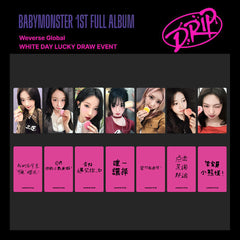 KPOP WHITE DAY Lucky Cards