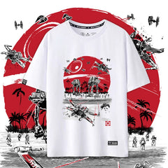 Men's Comic Loose Short-sleeved T-shirt