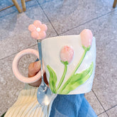 Tulip 3D Ceramic Mug