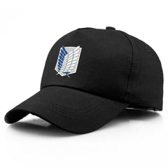 Leisure Anime Logo Print Baseball Cap