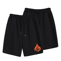 Unisex Cartoon Casual Summer Loose Sports Shorts