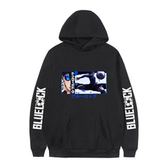 Casual Anime Pattern Print Pullover Hoodie