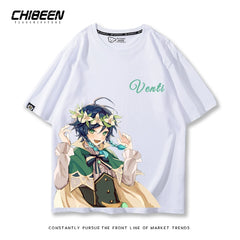 Game Venti Barbatos Short-sleeved T-shirt