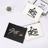 Kpop HOP Logo Canvas Stationery Bag