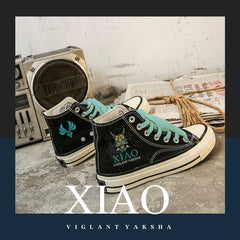 Casual Xiao Cosplay High-top Canvas Shoes
