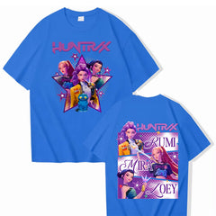 Casual HUNTRIX Graphic Print Cotton T-Shirt