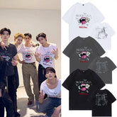 EN- BloodSaga Tour Cotton Crew Neck T-Shirt