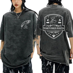 Vintage The Tortured Poets Department Washed T-Shirt
